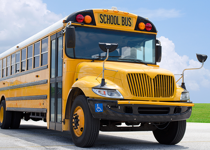 photo of a school bus